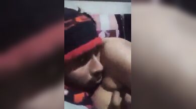 Village Aunty’s Boobs Sucked Lover Viral Best Sex