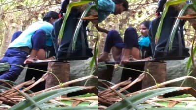 College Couple Quick Outdoor Hot Fucking Free